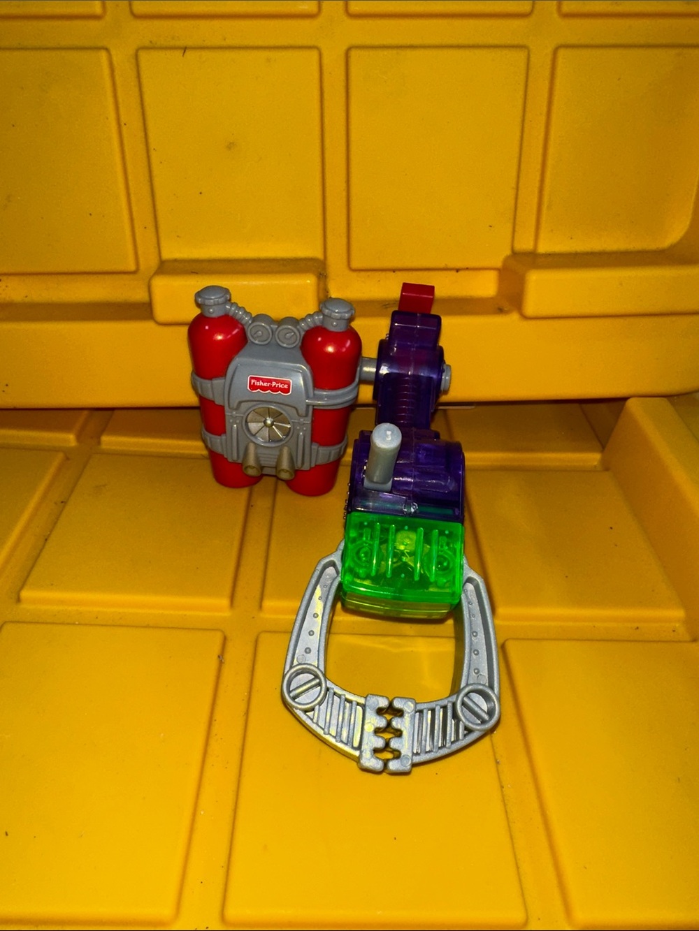 Vintage Fisher-Price Rescue Heroes action figure accessory